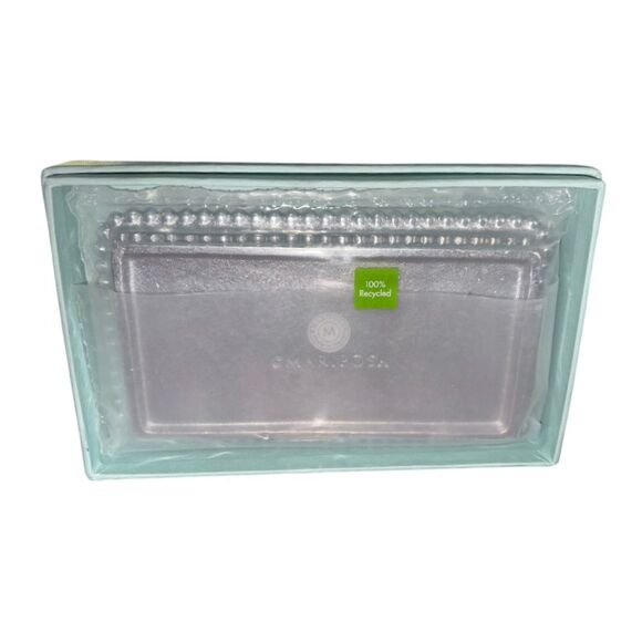 Mariposa Silver Engraved Trinket Dish Celebration Christmas Holiday Hostess Gift - Picture 2 of 9